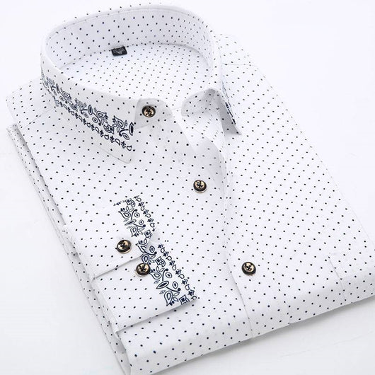 Camisa Cuadros Hombre Estilo Coreano Slim Fit Manga Larga Primavera Verano - Image 6