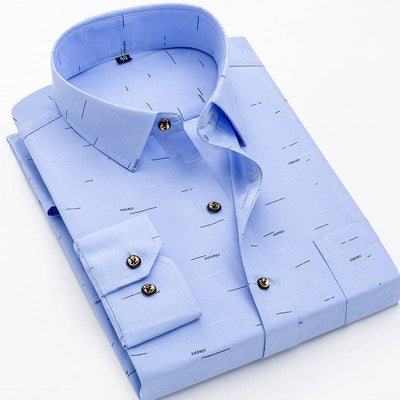 Camisa Cuadros Hombre Estilo Coreano Slim Fit Manga Larga Primavera Verano - Image 10