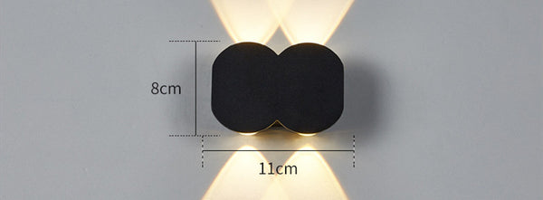 Luminaria LED Minimalista Resistente al Agua para Interiores y Exteriores