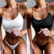 Traje de Baño Bikini Estilo Europeo con Cadena Dorada