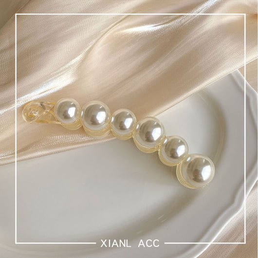 Clip Banana de Perla para Cabello - Diseño Vertical Premium - Image 4