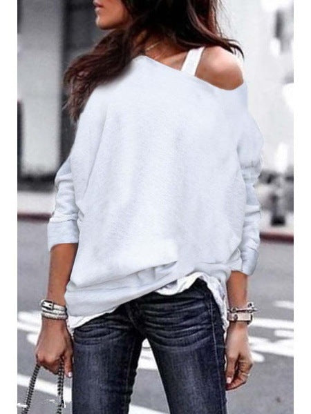 Blusa Clásica de Cuello Redondo y Manga Larga - Image 7