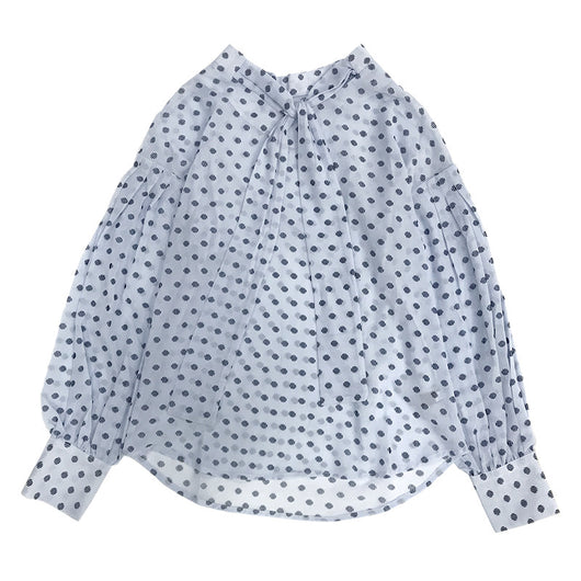 Camisa Estilo Hong Kong con Mangas Farol - Image 8
