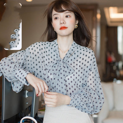 Camisa Estilo Hong Kong con Mangas Farol - Image 4