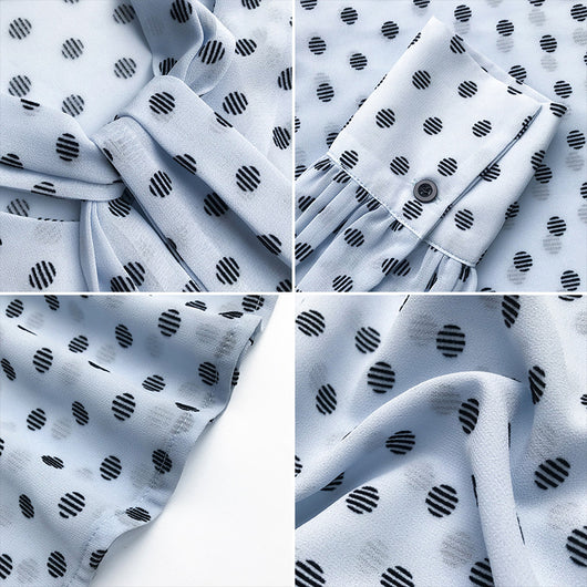 Camisa Estilo Hong Kong con Mangas Farol - Image 5