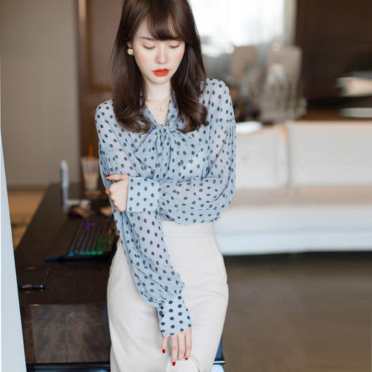 Camisa Estilo Hong Kong con Mangas Farol - Image 3