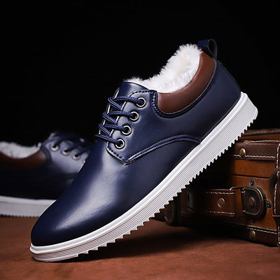 Zapatos de Cuero para Hombre Estilo Coreano Versátil - Image 5