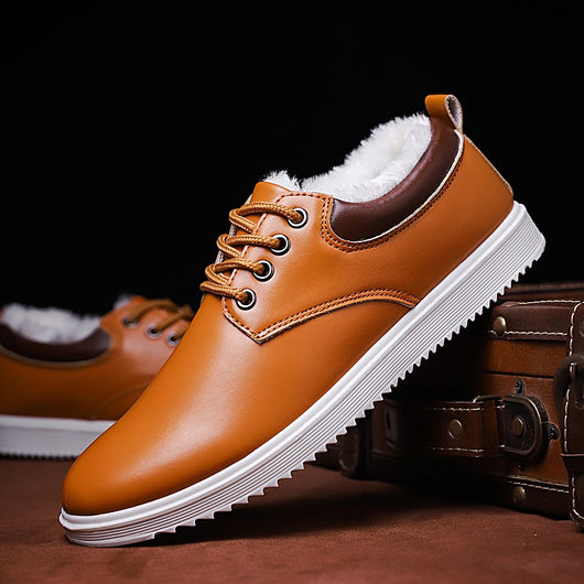 Zapatos de Cuero para Hombre Estilo Coreano Versátil - Image 7