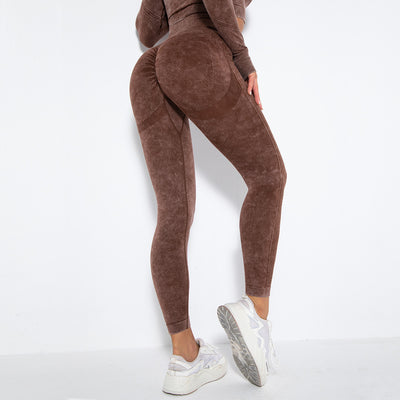 Pantalones de Yoga Deportivos sin Costuras con Efecto Realce de Cadera - Image 12