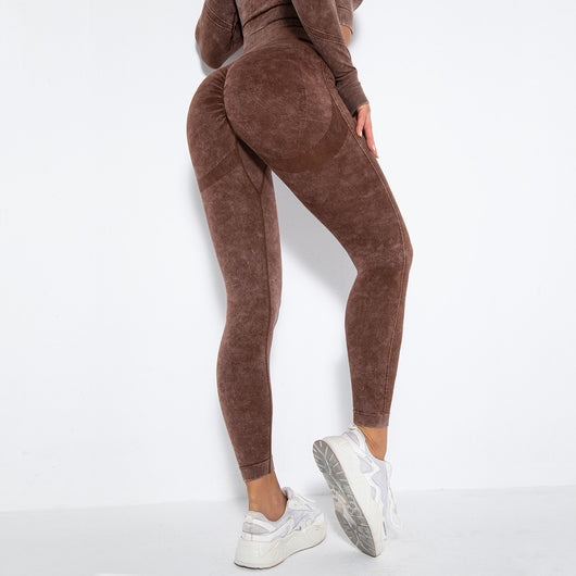 Pantalones de Yoga Deportivos sin Costuras con Efecto Realce de Cadera - Image 12