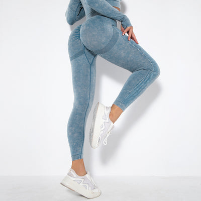 Pantalones de Yoga Deportivos sin Costuras con Efecto Realce de Cadera - Image 18