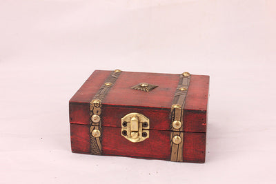 Caja de Almacenamiento Vintage con Doble Cinturón - Pequeña - Image 7