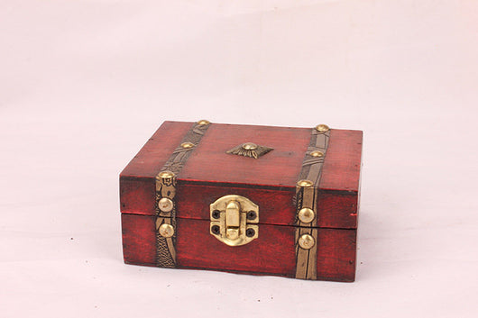 Caja de Almacenamiento Vintage con Doble Cinturón - Pequeña - Image 7