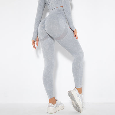 Pantalones de Yoga Deportivos sin Costuras con Efecto Realce de Cadera - Image 3