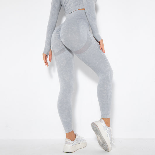 Pantalones de Yoga Deportivos sin Costuras con Efecto Realce de Cadera - Image 3