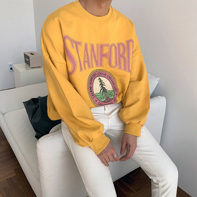 Suéter Japonés Estampado Otoño para Hombre - Diseño Moderno - Image 11