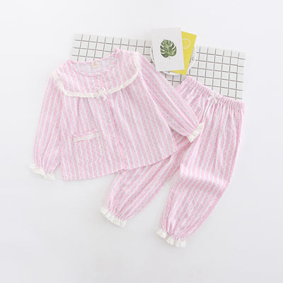 Conjunto de Pijamas Infantiles de Manga Larga para Niños y Niñas - Image 3