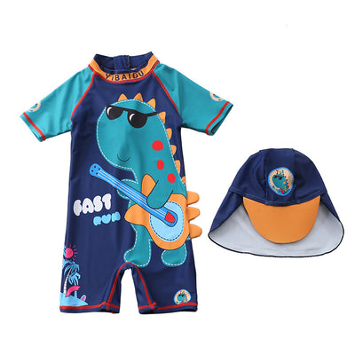 Traje de Baño Infantil Siamés Adorable - Image 4