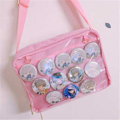 Bolso de Hombro Único Transparente Estilo Japonés para Mujer - Image 6
