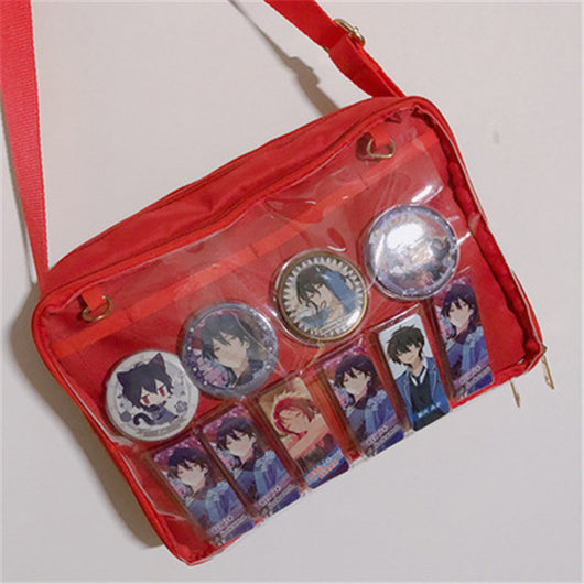 Bolso de Hombro Único Transparente Estilo Japonés para Mujer - Image 4