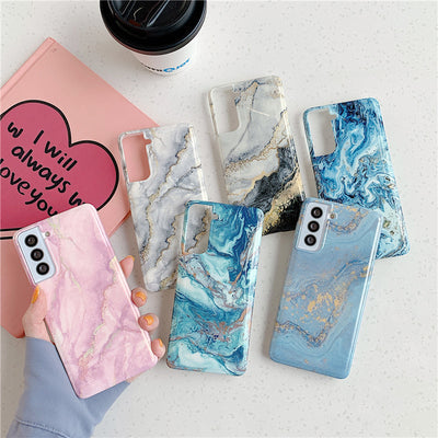 Funda Protectora de Mármol Electrochapada con Tecnología Soft Shell