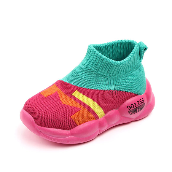Zapatos para Bebé y Niños Pequeños con Combinación de Colores