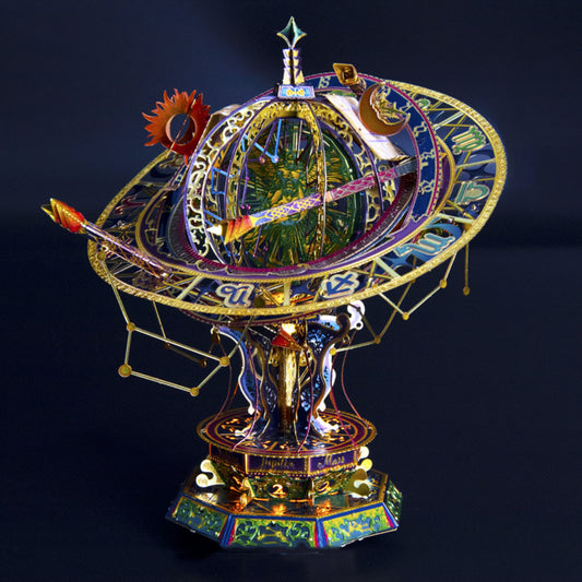 Modelo 3D Zodiaco Mágico - Rompecabezas Metálico de Ensamblaje
