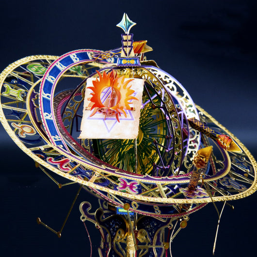 Modelo 3D Zodiaco Mágico - Rompecabezas Metálico de Ensamblaje - Image 4