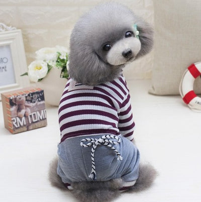 Vestido para Perro Bichon Schnauzer en Estilo Lechero - Image 7