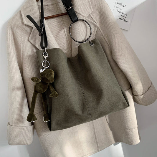 Bolso Bandolera de Lona Trendy - Estilo Urbano y Funcional
