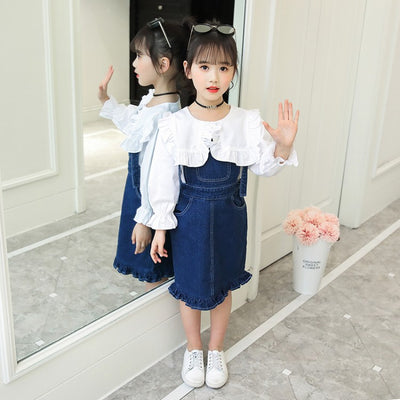 Traje Falda Estilo Western para Niñas - Colección Otoño - Image 10