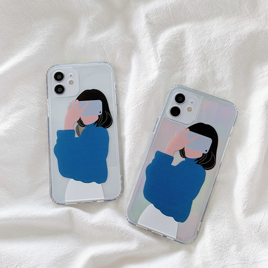 Funda Selfie Girl de Silicona Integral Suave - Image 12