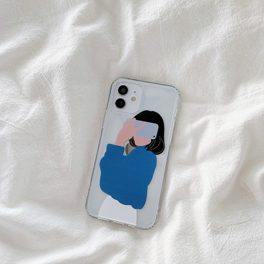 Funda Selfie Girl de Silicona Integral Suave - Image 2