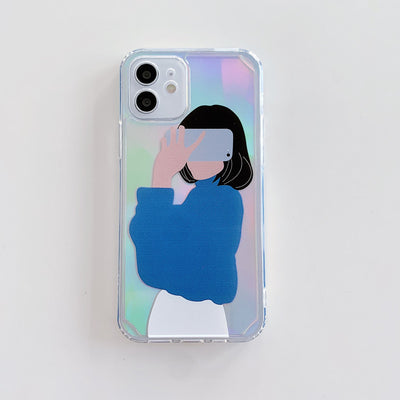 Funda Selfie Girl de Silicona Integral Suave - Image 3