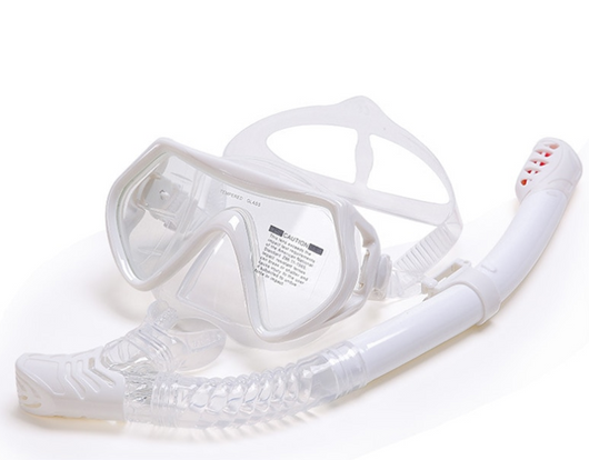 Gafas de Buceo Profesionales con Tubo para Adultos - Marco Grande - Image 2