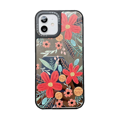 Funda de Silicona Líquida para iPhone 11 Pro Max con Diseño Floral - Image 3