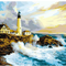 Pintura Digital al Óleo - Escena de la Puerta de la Fábrica