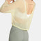 Blusa Deportiva Transpirable con Espalda Abierta para Yoga y Verano