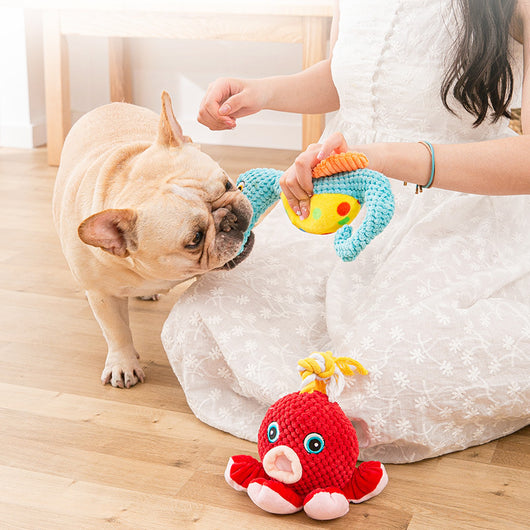 Juguete para Perro de Peluche Resistente a Mordidas con Sonido - Image 7