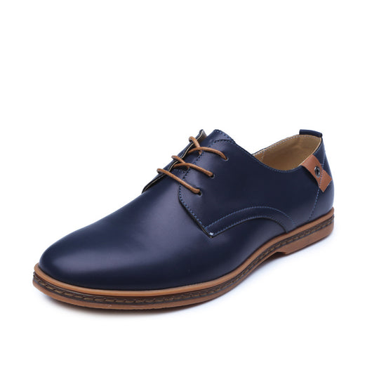 Zapatos Casuales de Cuero para Hombre - Talla Grande Negocios y Diario - Image 3