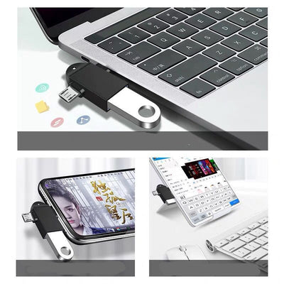 Adaptador USB Tipo-C Dual 2 en 1 para Android - Image 13