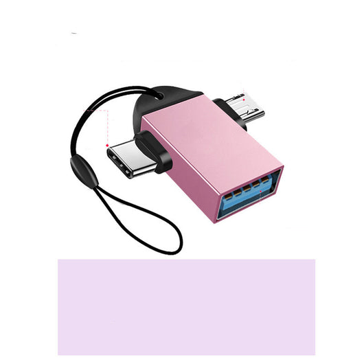 Adaptador USB Tipo-C Dual 2 en 1 para Android - Image 4