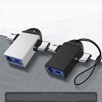 Adaptador USB Tipo-C Dual 2 en 1 para Android - Image 5