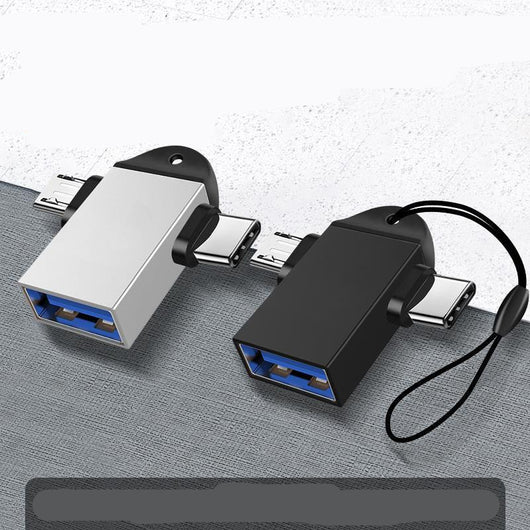 Adaptador USB Tipo-C Dual 2 en 1 para Android - Image 5