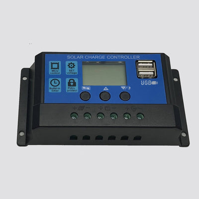Controlador Solar con Sensor de Luz y Temporizador Automático para Farolas con Doble USB - Image 4