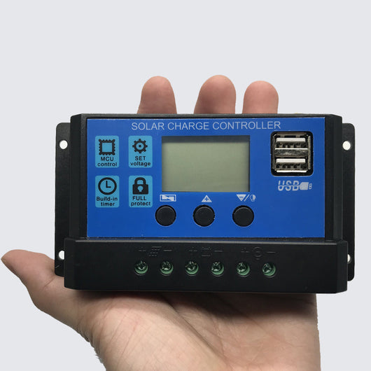 Controlador Solar con Sensor de Luz y Temporizador Automático para Farolas con Doble USB - Image 5