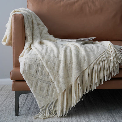 Manta Tejida Jacquard para Pie de Cama - Colección Otoño Invierno - Image 11