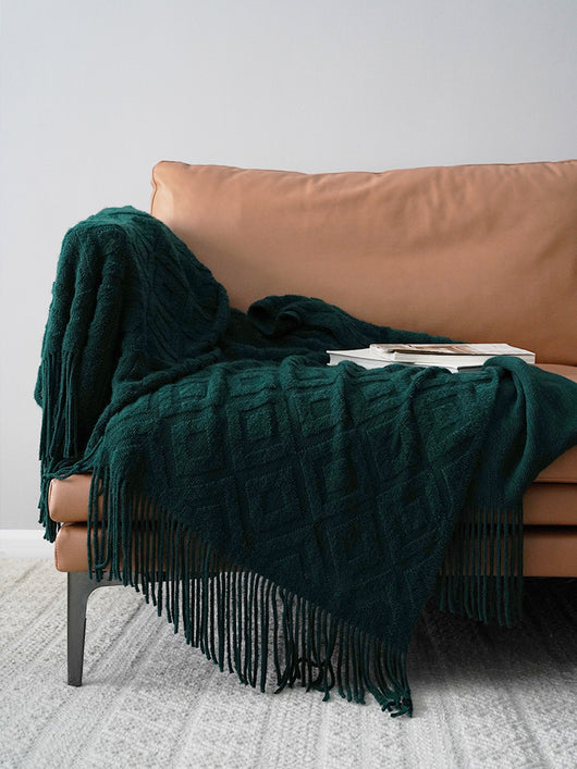 Manta Tejida Jacquard para Pie de Cama - Colección Otoño Invierno - Image 4