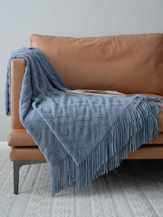 Manta Tejida Jacquard para Pie de Cama - Colección Otoño Invierno - Image 5