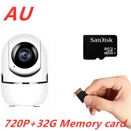 Four white indoor security cameras with black lenses and small antennas, shown in a 4-piece set. - Image 17